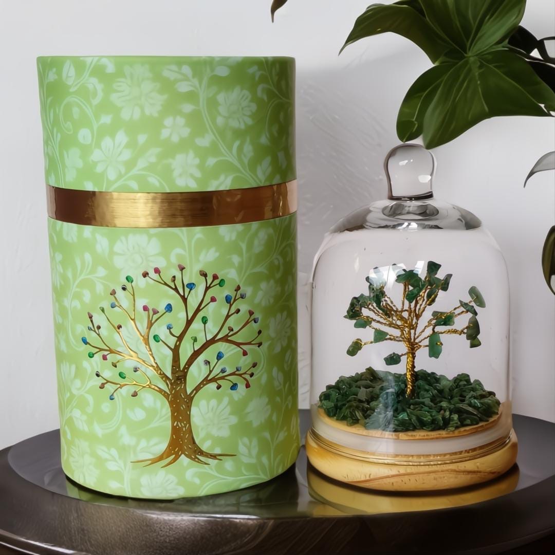 Green Aventurine Natural Crystal Tree (Luck and Opportunity)