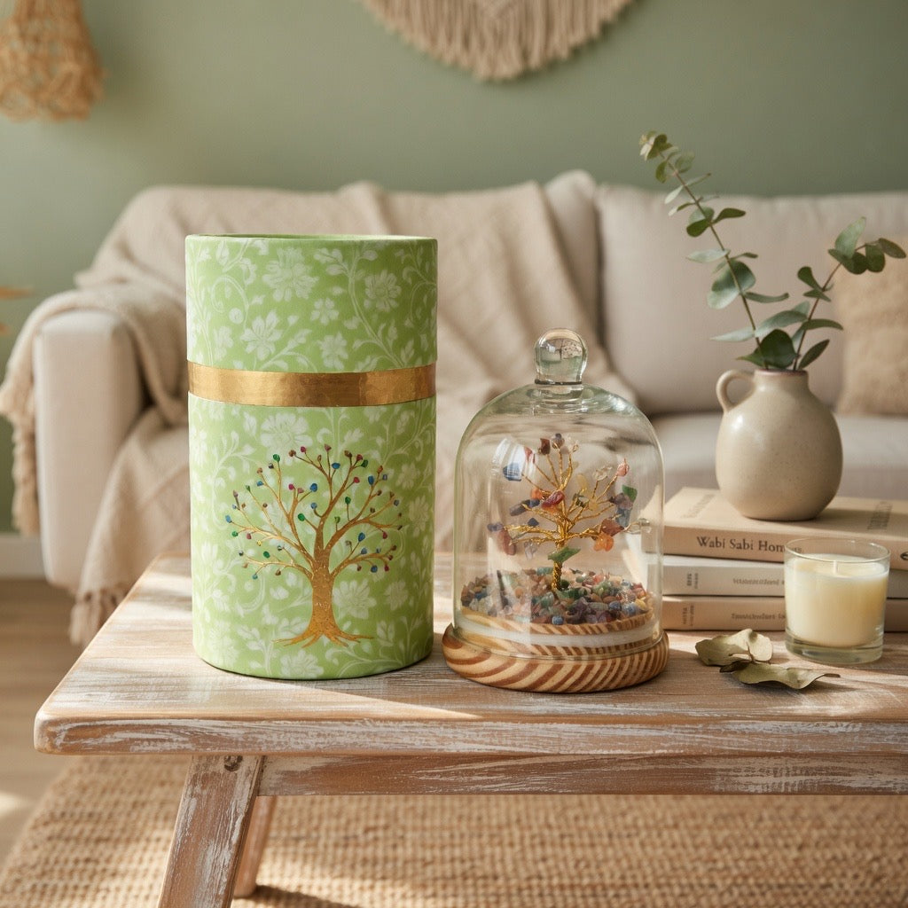 7 Chakra Natural Crystal Tree (Balance and Energy Alignment)