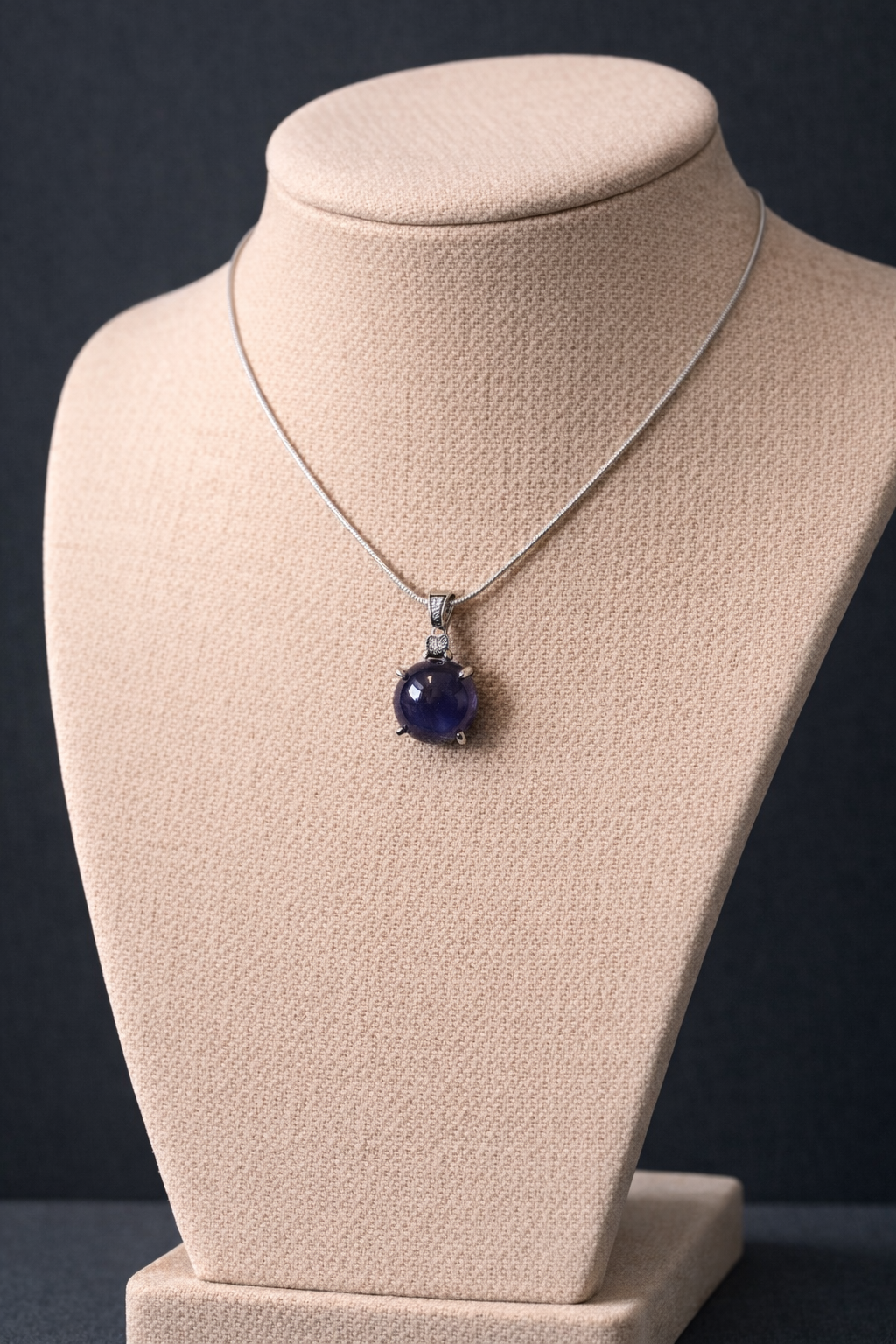 Amethyst Natural Pendant (Clarity and Spiritual Growth) by Leeshade