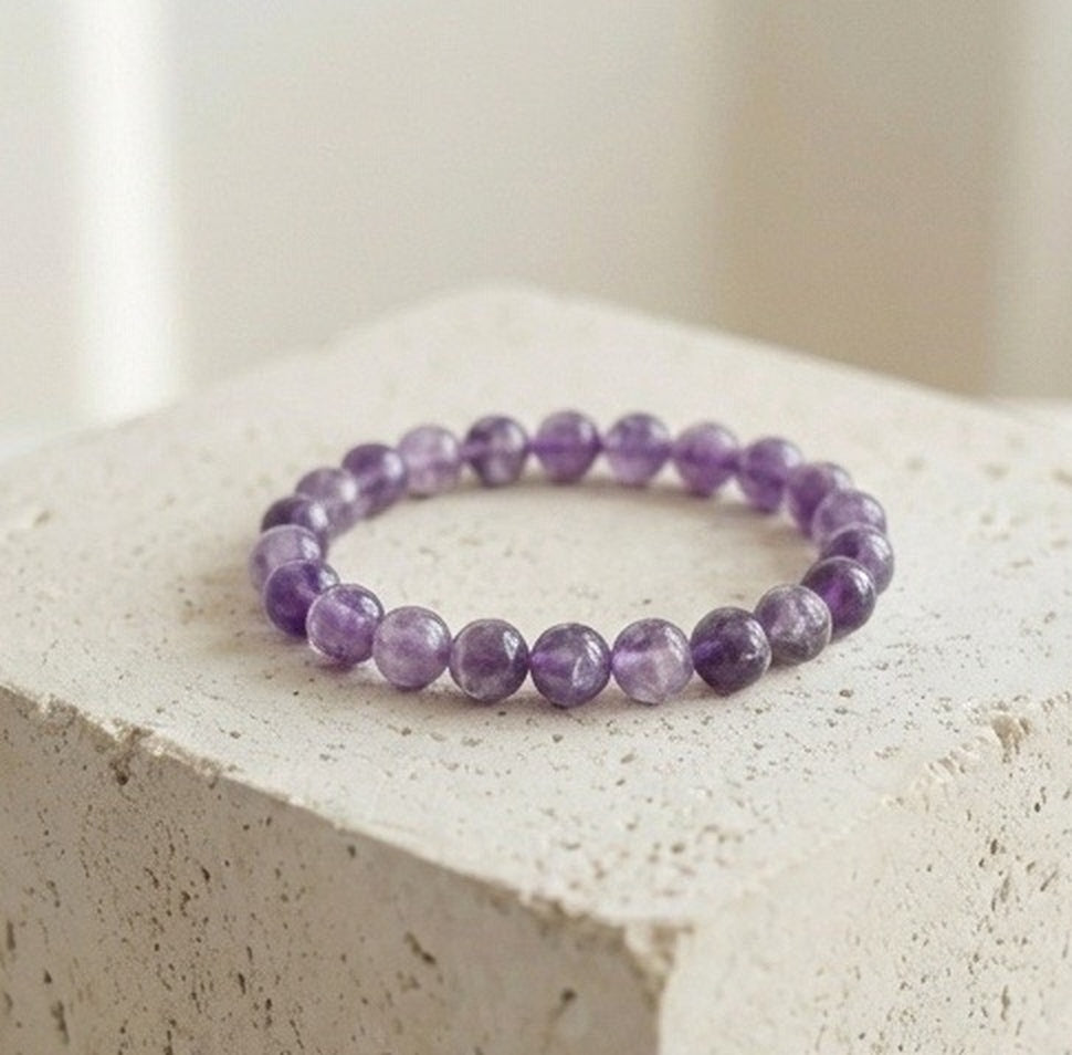 Amethyst Natural Bracelet (Spiritual Growth and Clarity)