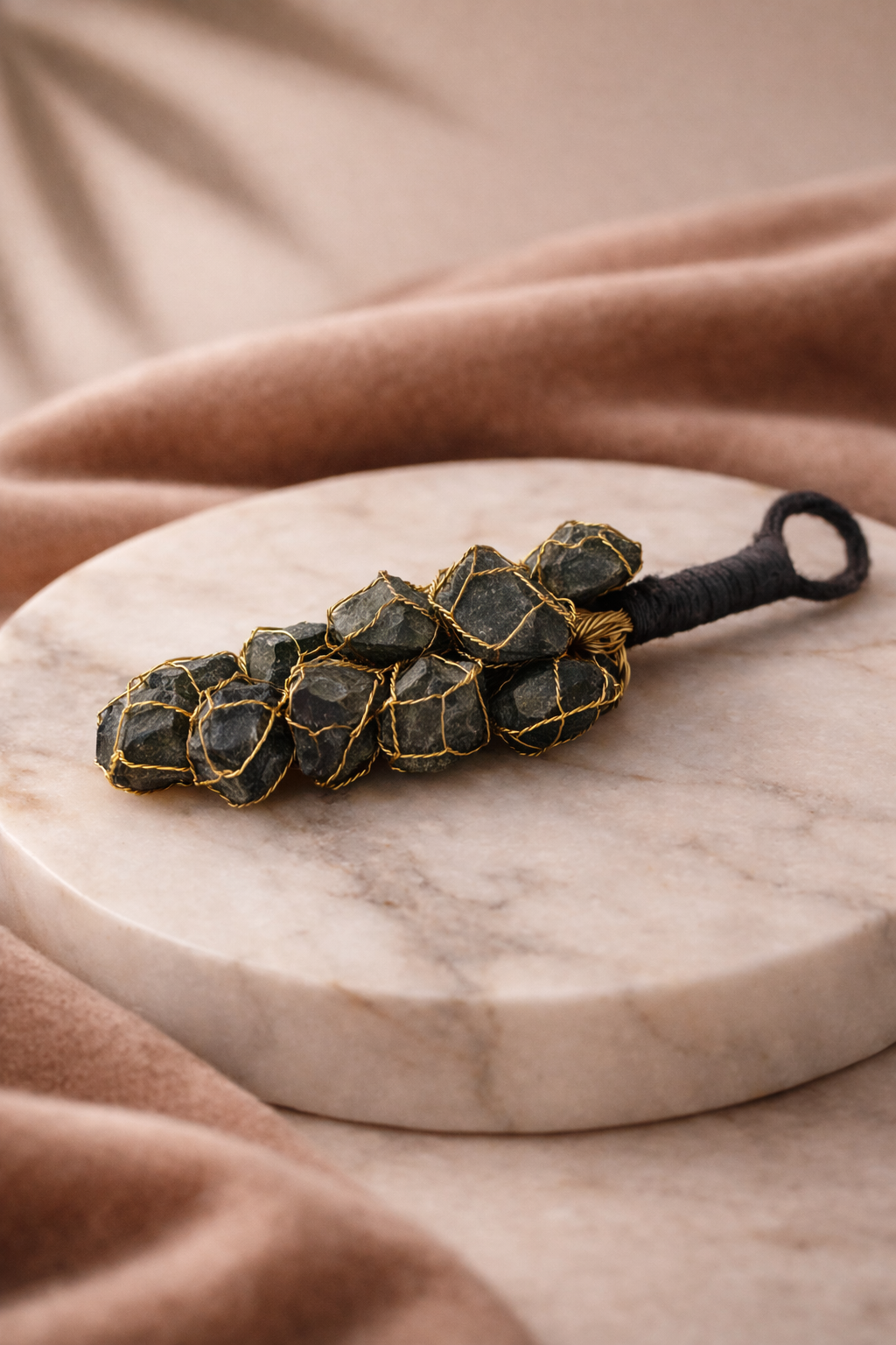 Black Turmoline Raw Hanger (Protection & Grounding) by Leeshade