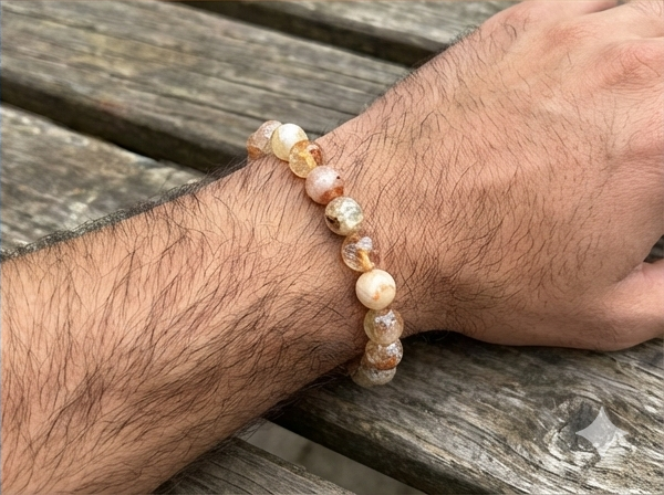 Citrine Natural Bracelet V2 (Abundance and Positivity)