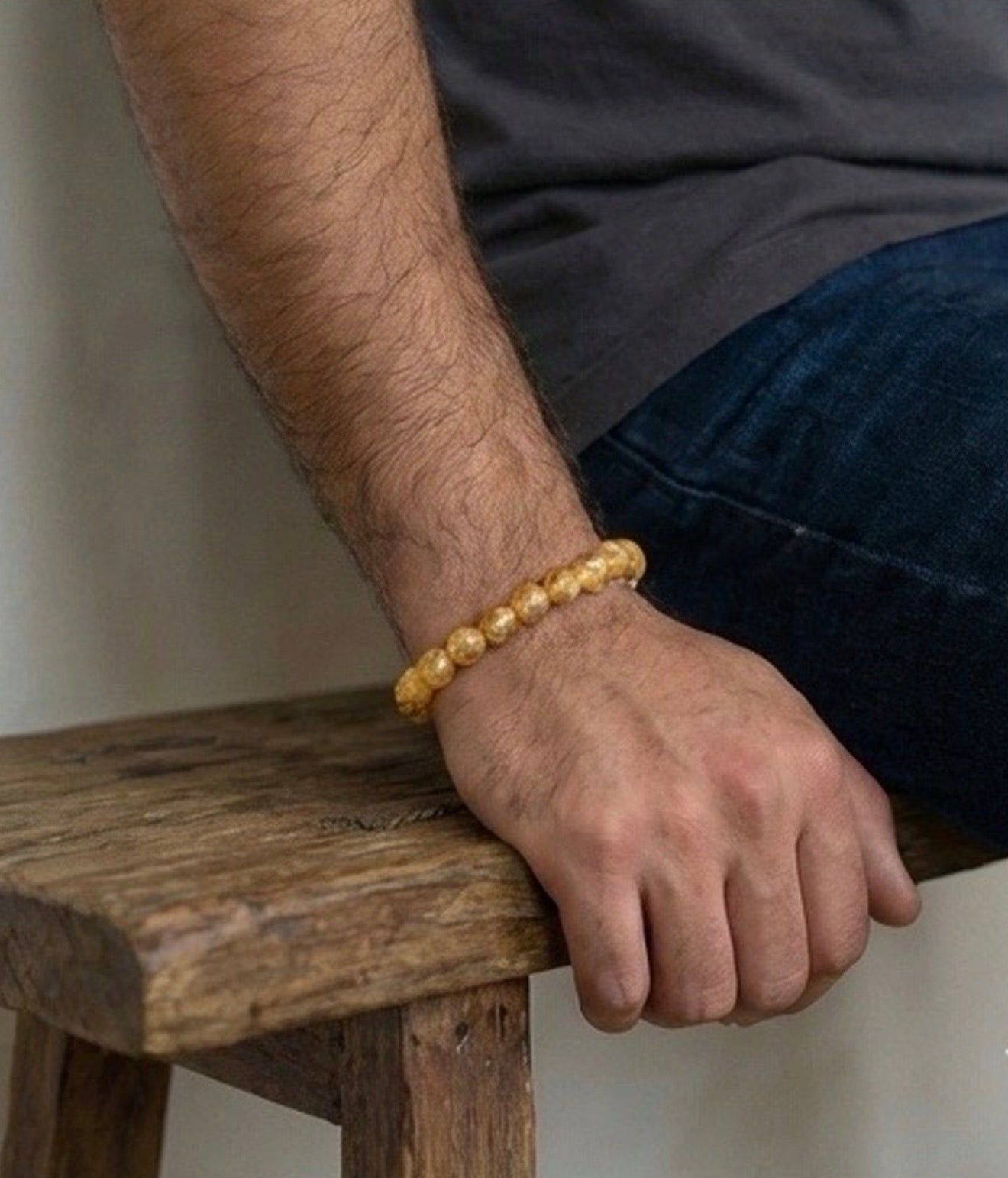 Citrine Natural Bracelet (Abundance and Positivity)
