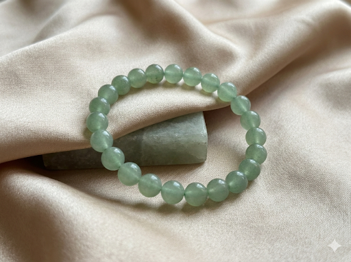 Green Aventurine Natural Bracelet (Luck and Career Growth)